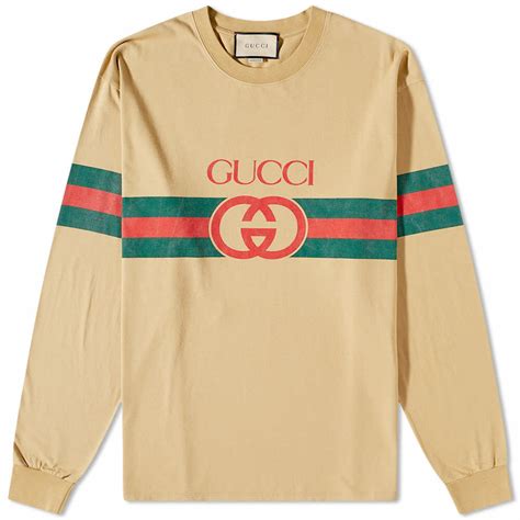 gucci mens long sleeve|Gucci inspired long sleeve.